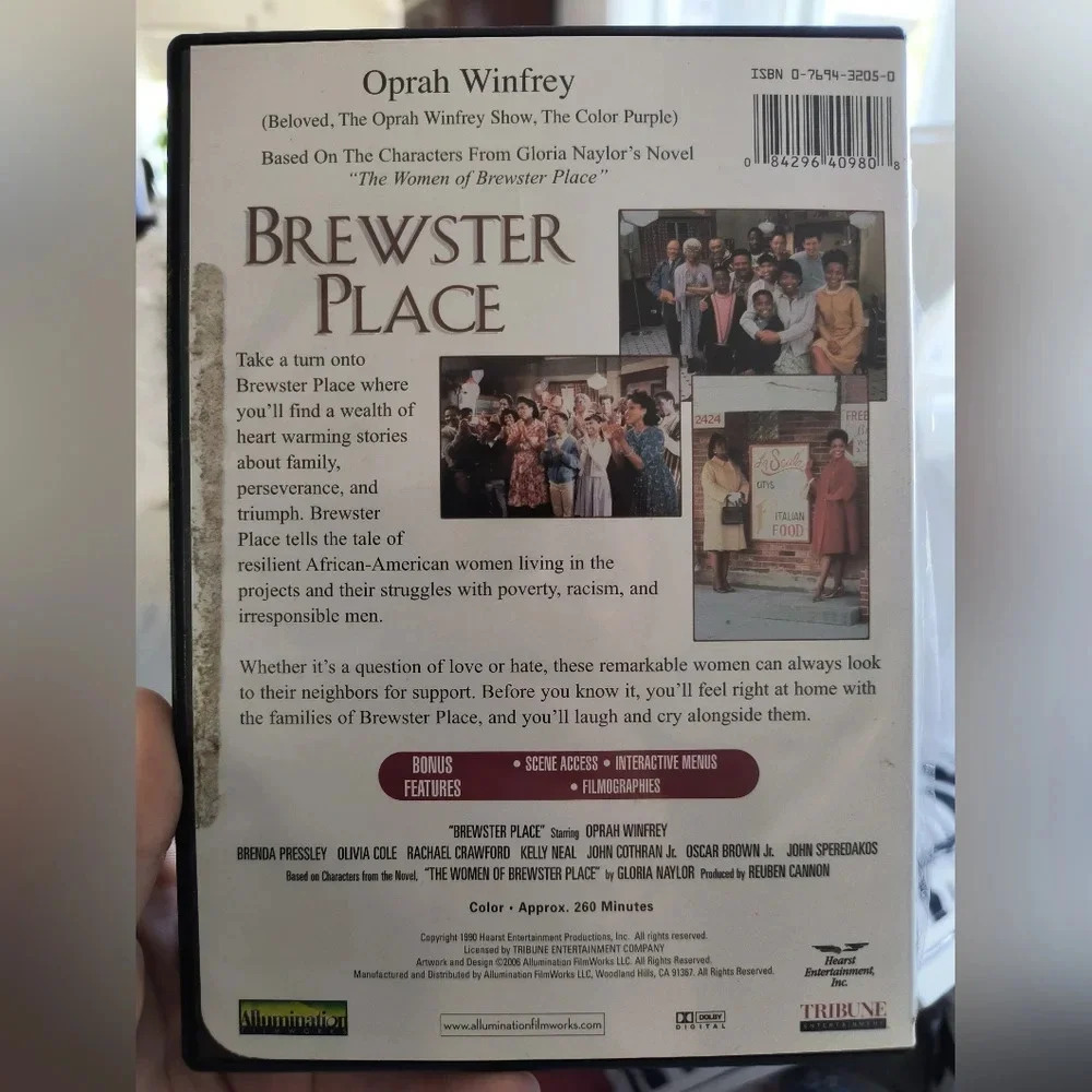Brewster place Oprah Winfrey DVD women's collectors movie - Picture 2 of 2